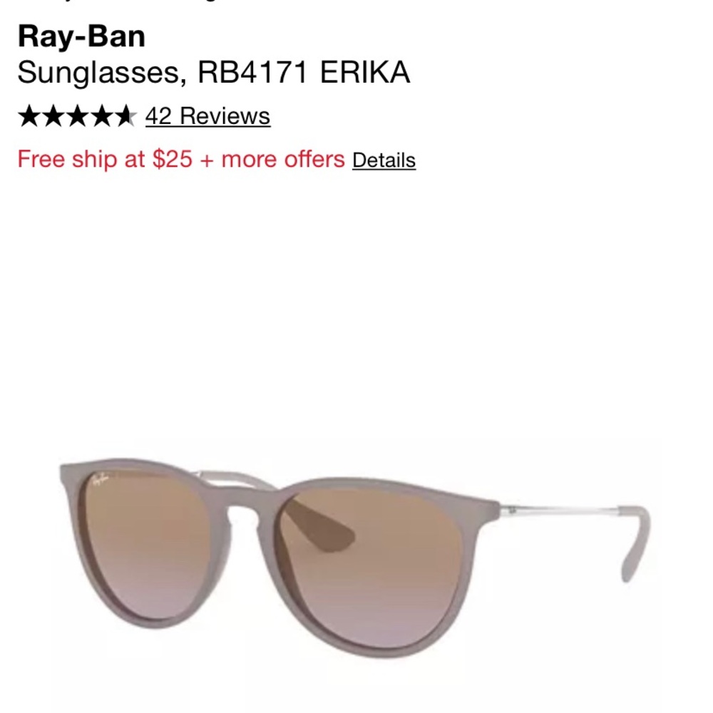 Ray Ban Erica Frames -Brown Tan